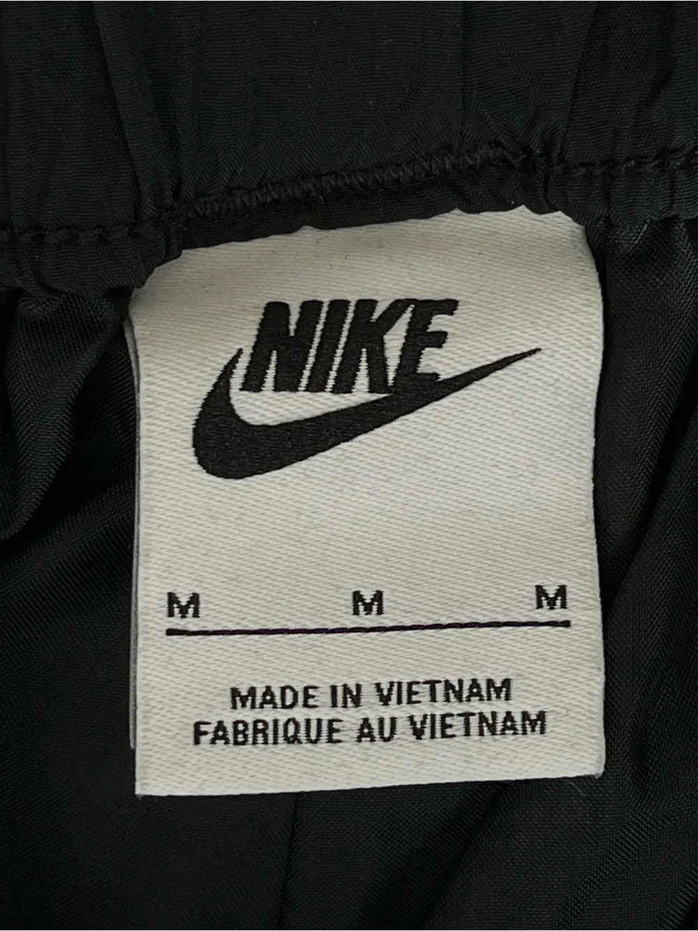 Nike woven cargo wide leg dance jogger pants black medium